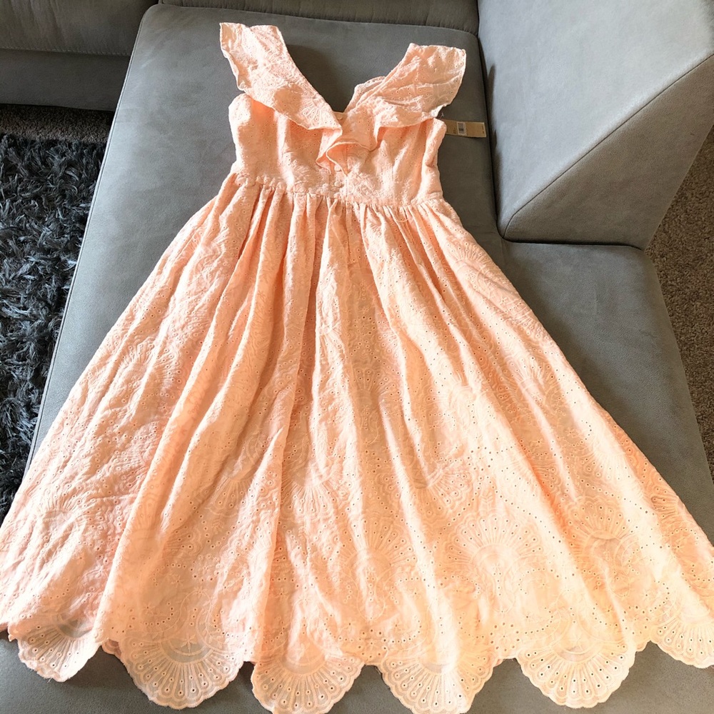 Vintage cremieux maxi dress